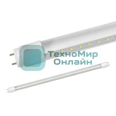 Лампа светодиодная LED-T8R-П-PRO 10Вт 230В G13R 6500К 800Лм 600мм прозр. поворотная IN HOME 4690612030944