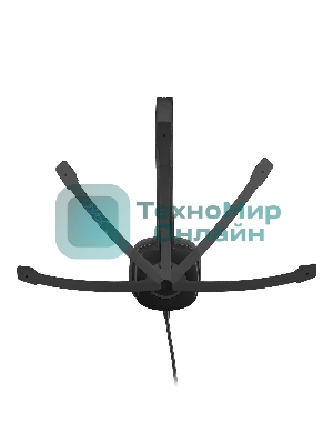 Гарнитура Logitech H151 чёрный, проводная, 3.5 мм