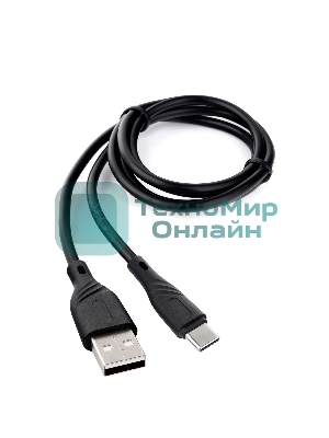 Кабель USB 2.0 Cablexpert CCB-USB2-AMCMO1-1MB, AM/Type-C, издание Classic 0.1, длина 1м, черный, блистер