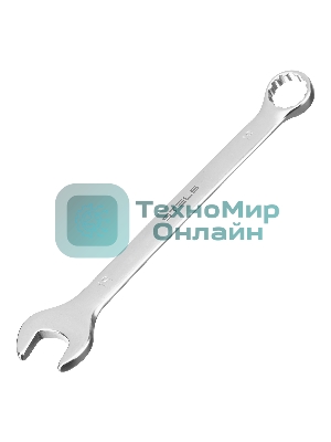 Набор ключей комбинированных Stels 8 - 19 мм, 8 шт., CrV, матовый хром