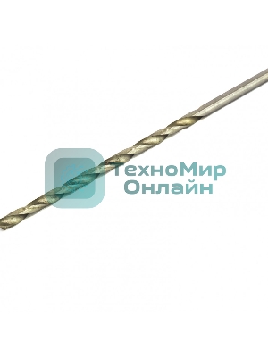 Сверло Matrix по металлу, 3 х 100 мм полированное, удл 10 шт