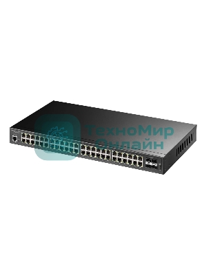 Коммутатор 48-Port Layer 2 Managed Gigabit PoE++ Switch with 4 10G SFP ports 720W