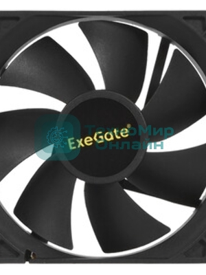 Вентилятор 12В DC ExeGate ExtraPower EP09225S2P (92x92x25 мм, Sleeve bearing (подшипник скольжения), 2pin, 2600RPM, 32dBA)