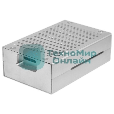Корпус ACD Heat Dispersion Metal Aluminium Alloy Case for Raspberry Pi 3, Silver RA193