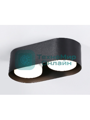 Светильник накладной TN70821/2 BK черный GX53/2 max 12W 200*100*60