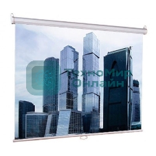 Настенный экран LEP-100102 Lumien Eco Picture 180х180 см Matte White, восьмигранный корпус, возм. потолочн-настенного крепления (ТРЕУГОЛЬНАЯ уп)