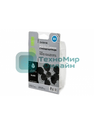 Картридж струйный Cactus CS-C5016A черный (72 мл) для №84 HP DesignJet 10PS/20PS/30GP