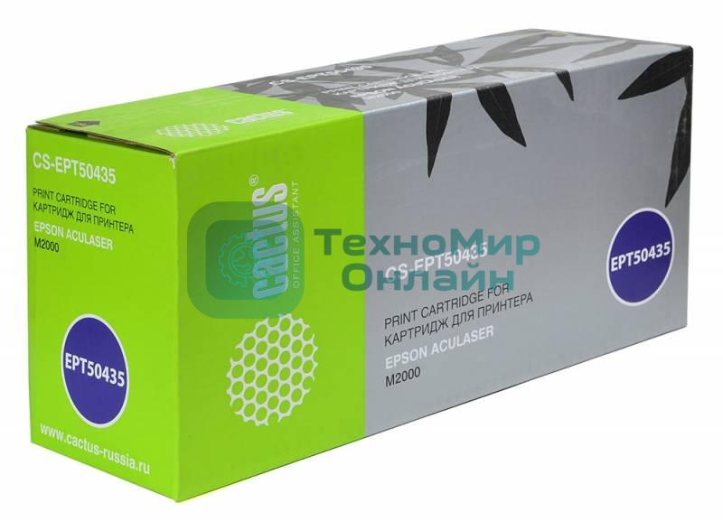 Картридж лазерный Cactus CS-EPT50435 черный (8000 стр.) для Epson AcuLaser M2000
