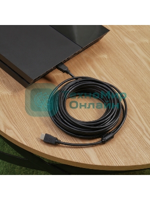 Кабель PROconnect Шнур HDMI - HDMI gold 10М с фильтрами (PE bag)