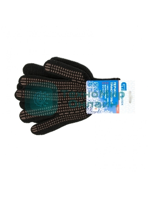 Перчатки трикотажные Сибртех, акрил, ПВХ гель 