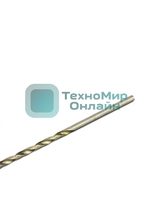 Сверло Matrix по металлу, 3 х 100 мм полированное, удл 10 шт