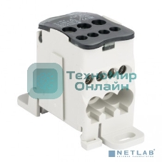 Блок распределительный КРОСС крепеж на панель и DIN КБР-80А EKF plc-kbr80