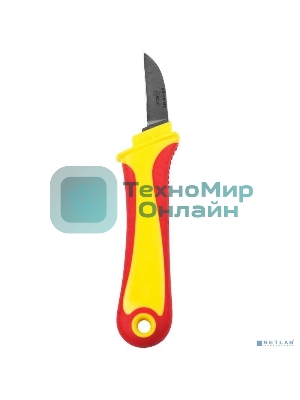 Нож монтажника Rexant нержавеющая сталь, прямое лезвие