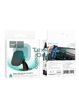 Автомобильный держатель HOCO H30 на приборную панель магнитный черный