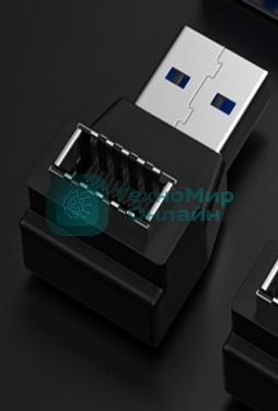Переходник USB Type E мама на USB Type A папа