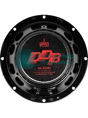 Колонки автомобильные Ural DDB AS-D1741 190Вт 16см (6.5дюйм) (ком.:2кол.) коаксиальные четырехполосные