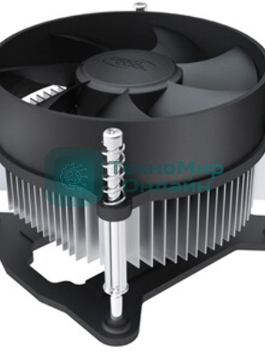 Кулер для процессора DEEPCOOL CK-11508 PWM черный, 92 мм, алюминий, 2200 об/мин, 30.1 дБ, 4 pin, 65 Вт, 70 мм