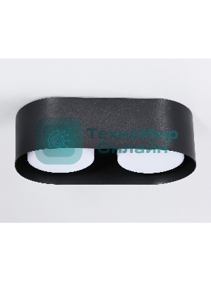Светильник накладной TN70821/2 BK черный GX53/2 max 12W 200*100*60