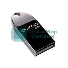 Флешка USB 2.0 QUMO 16Gb, Cosmos QM16GUD-Cos-d Dark