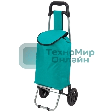 Тележка с сумкой Рыжий кот WR3030 Бирюза, до 15 кг