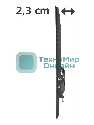 Кронштейн для телевизора Hama 00220809 черный, 32