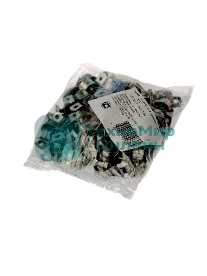 Скоба металлическая двухлапковая Сибртех 16(СМД) 100 шт., Россия