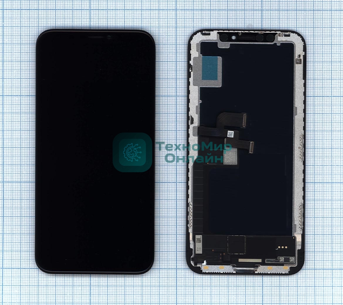 Дисплей для Apple iPhone X в сборе с тачскрином (Incell TFT) черный