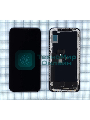 Дисплей для Apple iPhone X в сборе с тачскрином (Incell TFT) черный