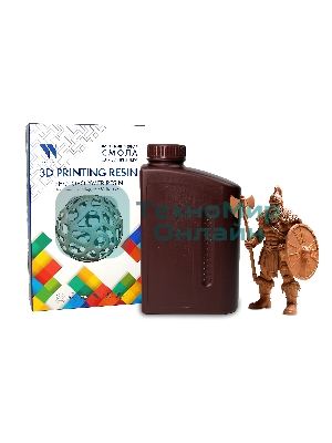Фотополимерная смола NVPrint Red Wax Resine для 3D печати 1 кг (бут)