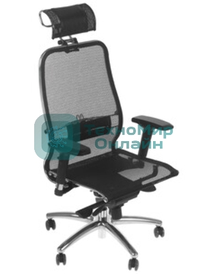 Кресло Метта Comfort S Infinity Easy Clean сет./экокожа с подголов. крестов. металл хром (комплект 1 шт)