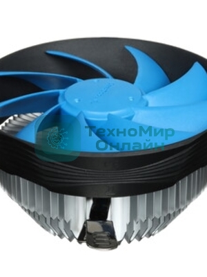 Кулер для процессора DEEPCOOL GAMMA ARCHER PRO V2 черный/синий, 120 мм, алюминий/медь, 1600 об/мин, 21 дБ, 4 pin, 110 Вт, 65.5 мм