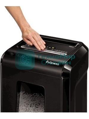 Шредер Fellowes Powershred 92Cs FS-1719301 P-4, 4х38мм, 18лст., 25лтр., уничтожает: скобы, карты, скрепки, CD