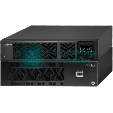Источник бесперебойного питания Smart-Save Online SRT Systeme Electric 6000 ВА, конвертируемый форм-фактор 5U, 230 В, 1:1, клеммный вход/выход, SmartSlot, LCD, USB HID, SNMP карта, параллельное резервирование, версия с возможностью увеличения времени автономии, 2 кор.