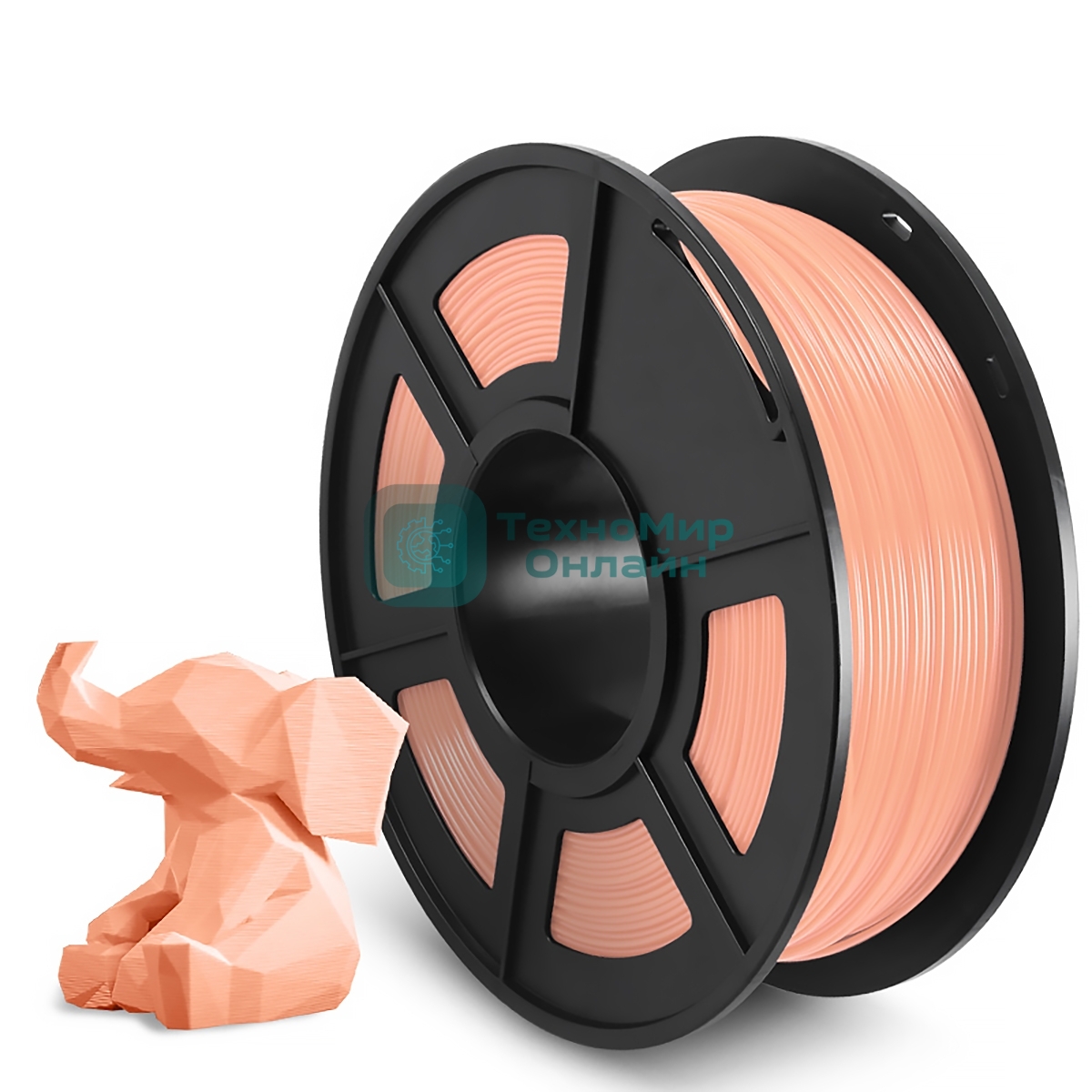 Филамент NVPrint PLA+ Beige для 3D печати диаметр 1.75мм длина 330 метров масса 1 кг