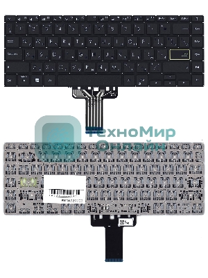 Клавиатура для ноутбука Asus K413JA черная
