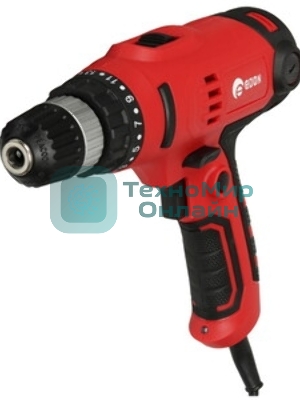 Дрель-шуруповерт Edon DS-550C, 550 Вт, 30Нм, щеточный