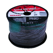Провод ПГВА Rexant 1х1.00 мм², черный, бухта 100 м