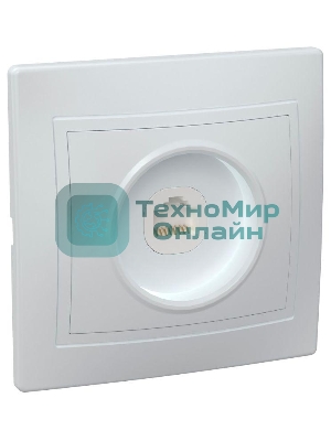 Розетка IEK EKK10-K01-DM РК10-КБ 1местн. комп. КВАРТА (белый)