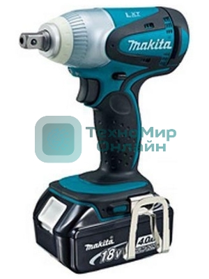 Гайковерт Makita DTW251RME Гайковерт аккумуляторный ударный DTW251RME 18В,2х4Ач Li-ion,0-3200у\м,230Нм,квадрат 1\2