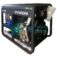 Электрогенератор дизельный Hyundai DHY 8500LE, 7.2 кВт, 79 дБ, 116 кг