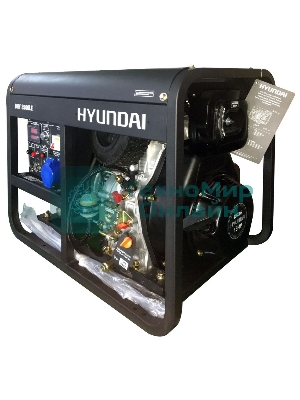 Электрогенератор дизельный Hyundai DHY 8500LE, 7.2 кВт, 79 дБ, 116 кг