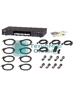 Переключатель-KVM USB 4PORT DUAL-DP CS1944DP-AT-G ATEN