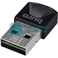Адаптер USB Buro Bluetooth 5.1+EDR class 1.5 20м черный