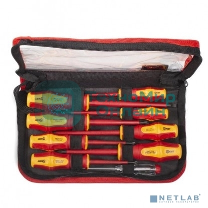 Набор диэлектр. отверток Профи КВТ НИО-09 78620