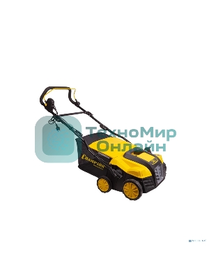 Скарификатор электрический CHAMPION ESC1840 Мощность двигателя 1800 Вт, Напряжение сети 230,50 В, Гц, Вес c травосборником 12 кг, Ширина обработки 400 мм, Высота аэрации от -13 до -1 мм, Высота скарификации от -9 до 3 мм, Тип/объем травосборника ткань/55 л, Регулировка высоты обработки/количество положений 4, Уровень мощности звука 104 дБ, Уровень звукового давления скарификатор/аэра 85,56 (K=3 дБа) дБ, Уровень вибрации на рукоятке 5,5 (K=1,5 м/с) м/с2.