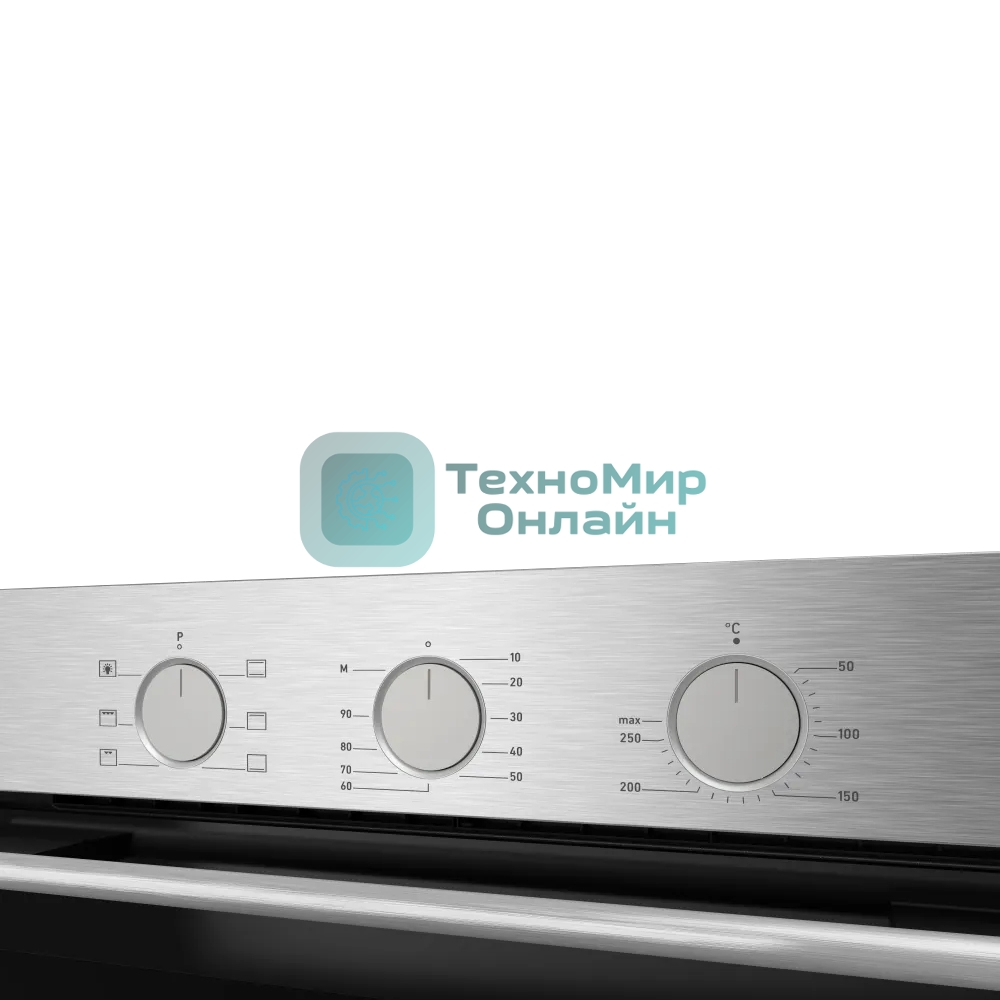 Духовой шкаф электрический Kuppersberg HF 603 BX 60 см, 80 л, High-Tech, 6 режимов, паровая очистка, черный + нерж. сталь