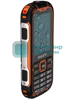 Мобильный телефон Maxvi R2 up оранжевый
