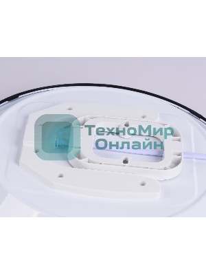 Потолочный светодиодный светильник Ambrella light FZ1235 BK черный IP44 48W 6400К D450*55 (Без ПДУ)