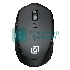 Мышь беспроводная Oklick 488MW черный/черный оптическая (1000dpi) USB (4but)