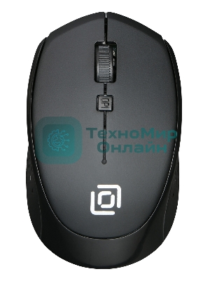 Мышь беспроводная Oklick 488MW черный/черный оптическая (1000dpi) USB (4but)